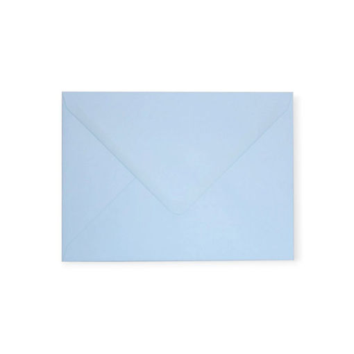 Picture of A6 ENVELOPE PASTEL BABY BLUE - 10 PACK (114X162MM)